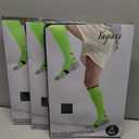 3 x YAGAXI Men's Baseball Soccer Softball Knee-High Socks - 2 Pairs Compression Multi-sport Tube Athletic Socks for Youth & Adult (Medium, Black)