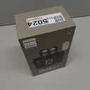 Philips Norelco Head Shaver Pro 9000 Series - Electric Shaver for Men and Women, 360 Flexing Head & ComfortCut Blades for Clean Shave, Gentle on Skin, Model HS9980/40 (Series 9000 +QCP, Blades, Mirror, Travel Case, Black)