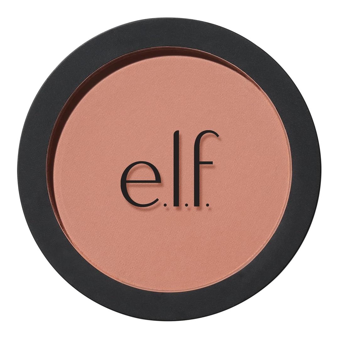 e.l.f Primer-Infused Blush, Long-Wear, Matte, Bold, Lightweight, Blends Easily, Contours Cheeks, Always Rosy, All-Day Wear, Vegan & Cruelty-Free (0.35 Ounce (Pack of 1))