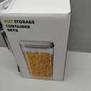 Pop Food Storage Containers Airtight Food Storage Containers Set with Lids Kitchen Pantry Organization and Storage, Stackable, BPA Free, 3 x 1.2Qt