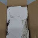 500 Merchandise Tags with String Attached  2 1/4” x1 7/16”  White Marking Hanging Paper Tags with Strings, Labels to Tie On