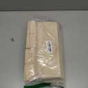 12 Pack Baby Clothes Organizer for Nursery, 116 Cells Fabric Foldable Dresser Closet Organizers and Storage Bins for Clothing, Women Men Underwear Socks, Bra, Ties, Scarf, Belt, Hair Accessories (Beige)