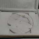 KES Extra High Toilet Paper Holder Freestanding 26", Toilet Paper Holder Stand with Natural Marble Base, Floor Free Standing Toilet Paper Holders 18/8 Stainless Steel Polished Finished, BPH284S66