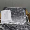 UNITSTAGE 8-Tier Tall Shoe Rack Organizer Shoe Storage for Entryway 24 Pairs Metal Shoe Rack for Closet Heavy-Duty Shoe Rack with Wooden Top Shelf for Garage Black