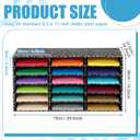 Fuutreo 1 Pc Classroom Construction Paper Storage,Black White Composition