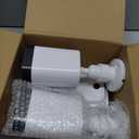 WALI Dummy Fake Camera, Security Camera with Motion Sensor Flood Light, Simulated Surveillance Security CCTV Dome Camera Indoor Outdoor (TCW2-SOL), 2 Packs, White-Solar