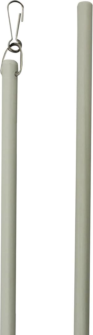 Fiberglass Drapery Wand or Blind Replacement Wand for Blinds (3 Pack, 24") (1"W x 24"H)