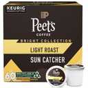 Peet's Coffee, Light Roast Keurig K-Cup Pods, 100% Arabica Coffee - Sun Catcher 60 Count (6 Boxes of 10 Pods)
 BB 5/11/26