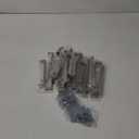 Ravinte 25 Pack Solid 5 Inch Kitchen Square Cabinet Handles Brushed Nickel Pulls Drawer Pulls Kitchen Cabinet Hardware Handles (5" Hole Center)