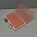 Pill Organizer 3X a Day, Large 7 Day Pill Box 3 Times a Day Portable for Family/Travel Medicine Case for Vitamins, Fish Oil and SupplementsPink