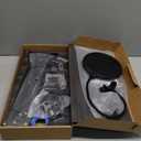 BILIONE Microphone Stand, Mic Boom Arm Stand for Blue Yeti QuadCast S SoloCast Snowball AM8 and other Mics, with Pop Filter Shock Mount Microphone Clip Cable Ties