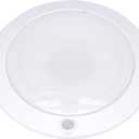 Good Earth Lighting Rechargeable Lithium ion Battery LED Motion-Activated 7-Inch Round Closet Light - White - 25W Incandescent Equivalent - 4000K - Motion Sensing up to 15 ft