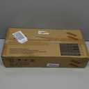 QEEIG Bathroom Floating Shelves for Wall - 15.7" Wall Mounted Shelf Over Toilet Farmhouse Home Decor Display Bookshelf Small 15.7 x 6.7 inch Set of 2, Rustic Brown (008-40BN)