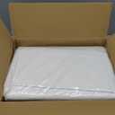 10 x 20 Ft Carport Replacement Canopy Cover Garage Top Tent Shelter Tarp with Free 44 Ball Bungee Cords,White(Only Cover, Frame Not Include), White