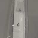 BlindsAvenue Cellular Honeycomb Cordless Polyester Shade, 9/16" Single Cell, Light Filtering, White, Size: 24" W x 48" H
