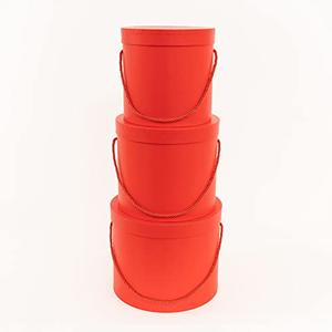 Simply Elegant Gift Boxes with Lids – Assorted Sized Decorative Round Flower Boxes for Birthdays, Bridal Shower, Weddings, Christmas, and Anniversaries – Set of 3 – All Red Simply Elegant Gift Boxes with Lids – Assorted Sized Decorative Round Flower Boxes for Birthdays, Bridal Shower, Weddings, Christmas, and Anniversaries – Set of 3 – All Red
