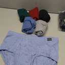 Hanes Men's Underwear Briefs Pack, 6 Pairs, Cool & Breathable Cotton Briefs, Moisture-Wicking Underwear for Men (Medium)