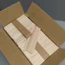 1200 Pieces Large Wooden Wax Sticks, 6-Inch Wood Waxing Sticks Wax Spatulas Applicator, Wood Craft Sticks for Body Hair Removal, Tongue Depressors, Popsicle Sticks