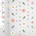 Cheerland Daisy Boho Party Decorations Groovy Garland Pink White Flower Banner Hanging Hippie Floral for Birthday Bridal Baby Shower Garden Spring Girl Onederland Retro Tea Party Supplies 6pcs