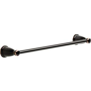 Franklin Brass Kinla (1-Pack) 18" Towel Rack for Bathroom, Oil Rubbed Bronze Towel Bar for Bathroom Wall Kitchen Towel Holder Rod Wall Mounted Bathroom Accessories KIN18-OB1