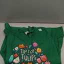 Cute Tiptoe Through The Tulips Floral Garden Lover T-Shirt,XL