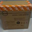 K&H Thermostatically Controlled Stock Tank Deicer  Floating or Submersible Livestock Water Heater with Protective Cage & Cord Clip  Safe for Plastic, Rubber & Metal Tanks - 1000 Watt