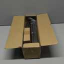 Bronze Wrap Around Curtain Rods 72 to 144 Inch:Blackout Heavy Duty Adjustable Long Window Curtain Rod Room Darkening,Modern Industrial Curved French Return Metal Drapery Rod Easy Install,Brown