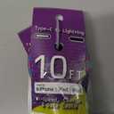 10Ft, Type C, Pack Of 2