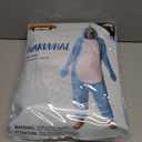 Spooktacular Creations Halloween Dalmatian Dragon Triceratop Unisex Costume, Adult Animal Costume Halloween Costume Party (Blue, L)