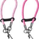 AULEEP Pink Phone Wrist Strap 2 PCS, Anti Theft Smartphone Lanyard Wrist for Case Digital Camera, Cell Iphone Charm for Women Girls