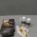 Yeardera Gold Leaf Kit, 100ml Gilding Adhesive and Varnish with 100 Gold Leaf Sheets for Arts, Crafts, Painting, Furniture, and Decoration