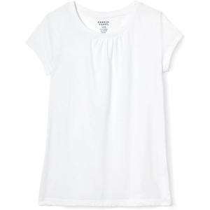 French Toast Girls' Short Sleeve Crewneck T-Shirt Tee (7-8)