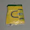 Dog Raincoat Jacket Adjustable Hooded Poncho Lightweight Waterproof Clothes with Strip Reflective Pet Rain Coat for Small to X-Large Dogs (Yellow)