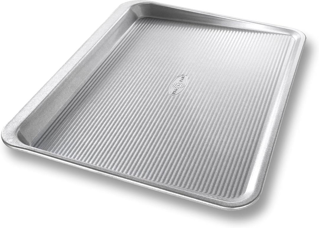 USA Pan Bakeware Aluminized Steel Cookie Scoop Pan, Large