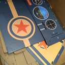 Wearable Cardboard Toy,Costume Cardboard Making,Cardboard Box Airplane,Funny Wearable Cardboard Airplane Toy,Interactive Cardboard Airplane Costume for Kids Gifts