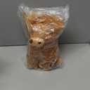 Highland Cow Stuffed Animal Toy - Brown Stuffed Animal Highland Cow Gift for Girls and Kids