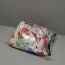 misaya Round Fitted Tablecloth with Elastic Edge, 100% Waterproof Oil Proof Plastic Table Cover, Vinyl Flannel Backed Tablecloth Fits 45"-56" Round Tables for Easter, Dinner, Outdoor, Picnic, Flowers (Off White)