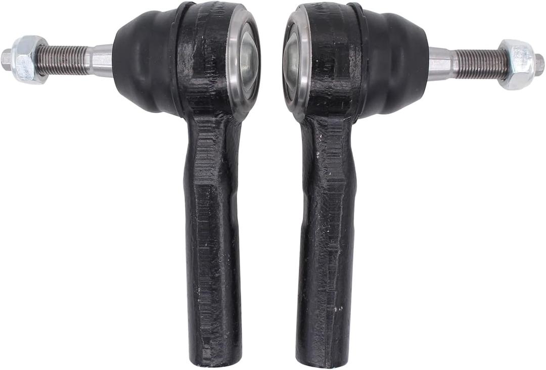 MOTOKU Front Driver and Passenger Side Outer Tie Rod Ends for Chrysler 200 Town & Country Dodge Journey Avenger Caliber Jeep Compass Patriot
