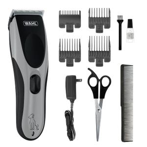 Wahl Easy Pro for Pets, Rechargeable Dog Grooming Kit  Electric Dog Clippers for Dogs & Cats with Fine to Medium Coats - Model 9549 (10 Piece Set)