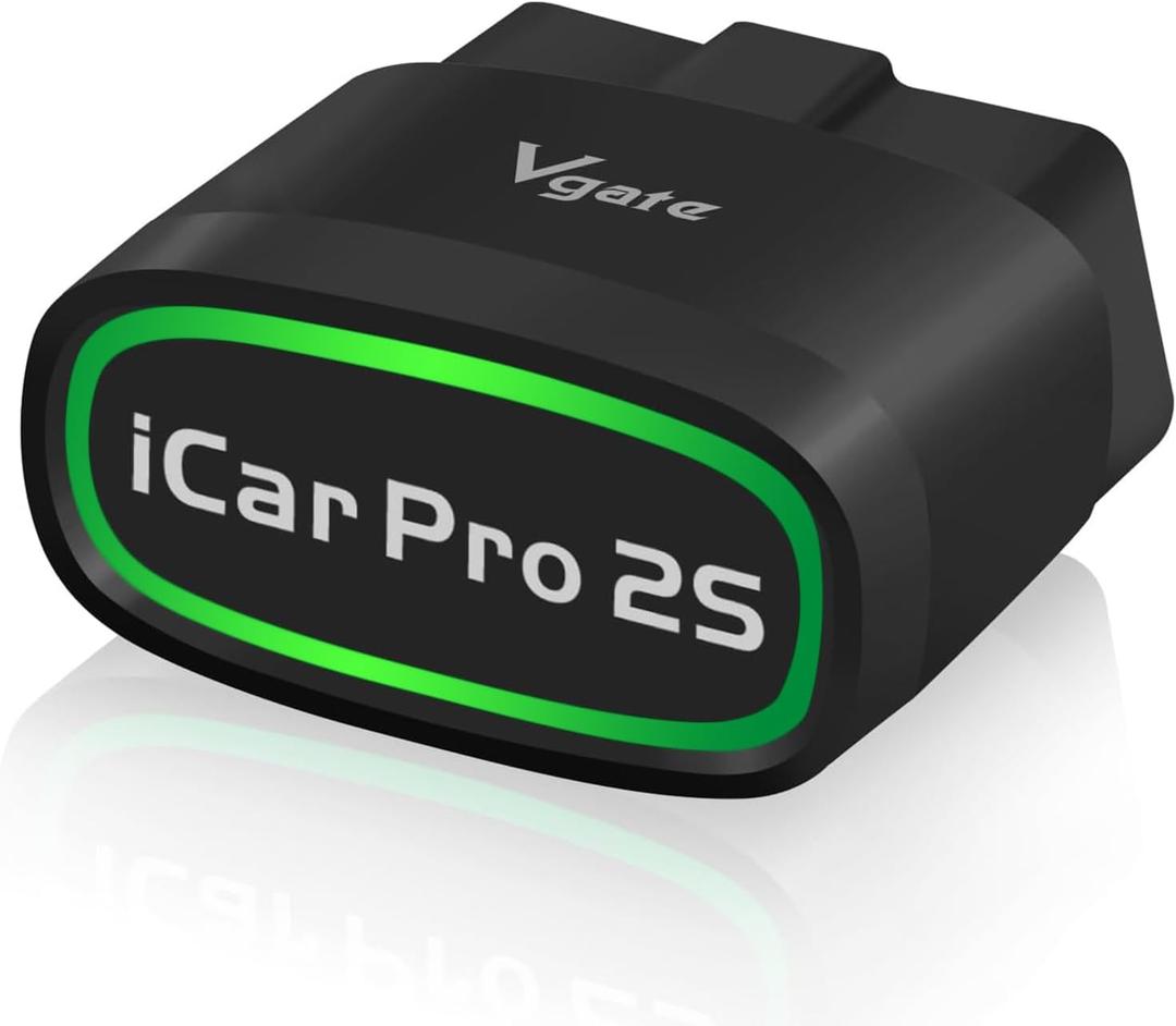 Vgate iCar Pro 2S Bluetooth OBD2 Code Reader BLE 5.2 OBD2 Scanner OBDII Fault Diagnostic Scan Tool for iPhone, iOS, Android, and Windows 