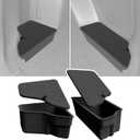 powoq Rear Trunk Organizer Compatible with 2023-2026 Honda CRV Side Divider with Flocking Lids Side Storage Box (Only For Hybrid Sport Touring) Replacement for 23-26 Honda CR-V Accessories