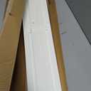 upsimples Floating Shelves for Wall, 35.5 Inch Shelves for Decor Storage Set of 6, Wall Mounted Wood Shelf for Bedroom, Living Room, Bathroom, Kitchen, Long Picture Ledge Shelves, White