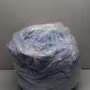 Great Bay Home Sherpa Fleece and Velvet Plush Full/Queen Throw Blanket Powder Blue, Thick Blanket for Chair, Sofa, or Bed. Warm, Reversible, Soft Fleece Throw Blanket. Kinsley Collection, Powder Blue