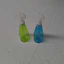 Set of 2 Colorful Mini Fine Mist Spray Bottles (6 Oz), Food Safe Plastic