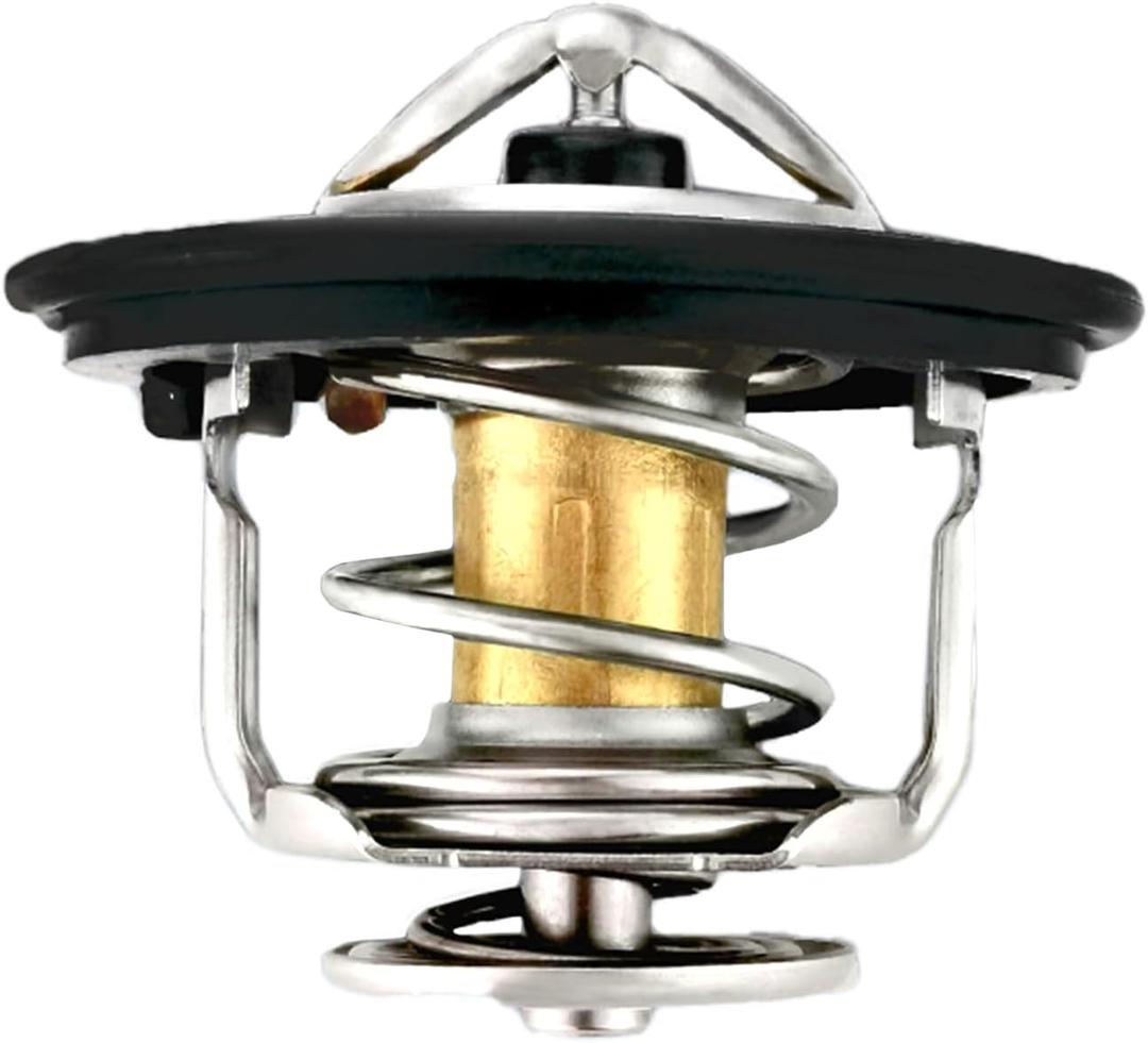 Car Thermostat, High Performance Automotive Replacement Engine Thermostat with Gasket, Auto Engine Coolant Thermostat Compatible with Honda Civic CRV CRZ, Replaces #19301-PAA-306, 19301-PLC-31