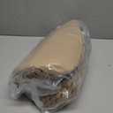Memory Foam car Lumbar Support Pillow - Memory Foam Back Cushion - Used for car Seats, Office Chairs, recliners, Sofas, etc. (Beige)