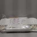 HouseJoy Wooden Bookself for Kid, White Kids Bookshelf and Toy Storage, Toddler Bookshelf for with 2 Adjustable Divider, Baby Bookcase for Children's Room Classroom Nursery