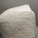 Sour Lemon 9x12 Area Rugs for Living Room, Soft Large Area Rug Fluffy Rugs for BedroomMachine Washable Area Rug Non Slip Carpet Rug for Living Room Playroom Kids Room Home Decor (Milky White)