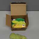 Pawsible Cat Toys for Indoor Cats, 100% Pure Organic Catnip-Filled Toys Without Cotton, Interactive Cactus Kitten Toy for Anxiety Relief, Soft Cute Teething &Chew Toys, 5 Pack