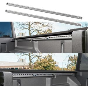 Side Trail Rail System Compatible with 2020-2025 Jeep Gladiator Truck Bed Rail System Tie Down Rail Replacement for 2020-2025 Jeep Gladiator Accessories (Side Trail Rail)